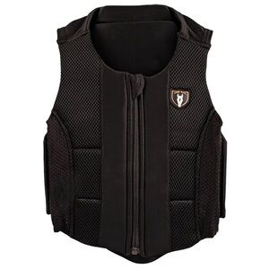 Tipperary Adult Black Contour Air Mesh Back Protector for Equestrians